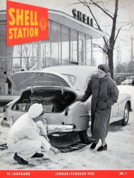 "Shell Station" Tankstellen-Magazin 1953 (1385)